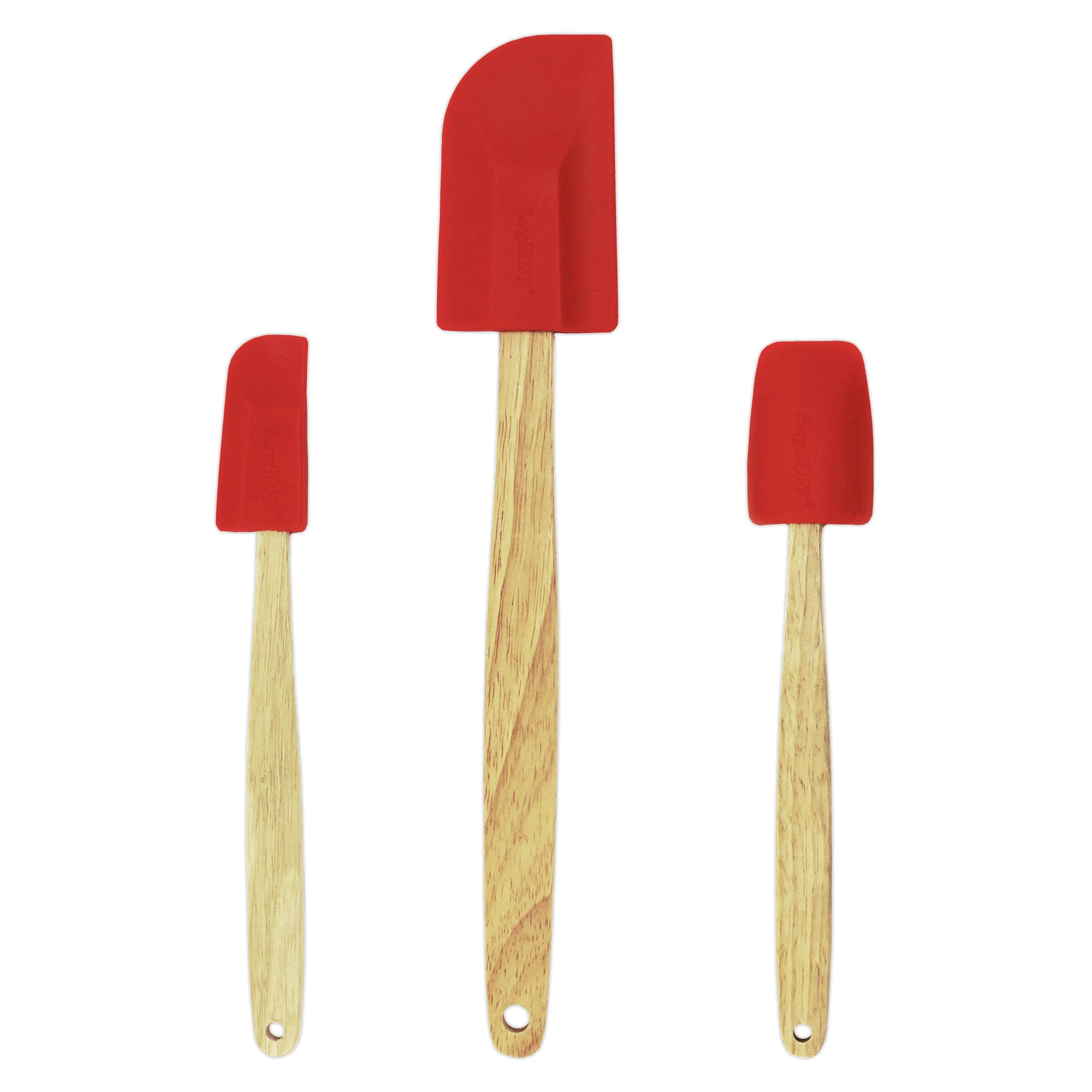 Casual BergHOFF 3Pc Silicone Spatula Set Secure