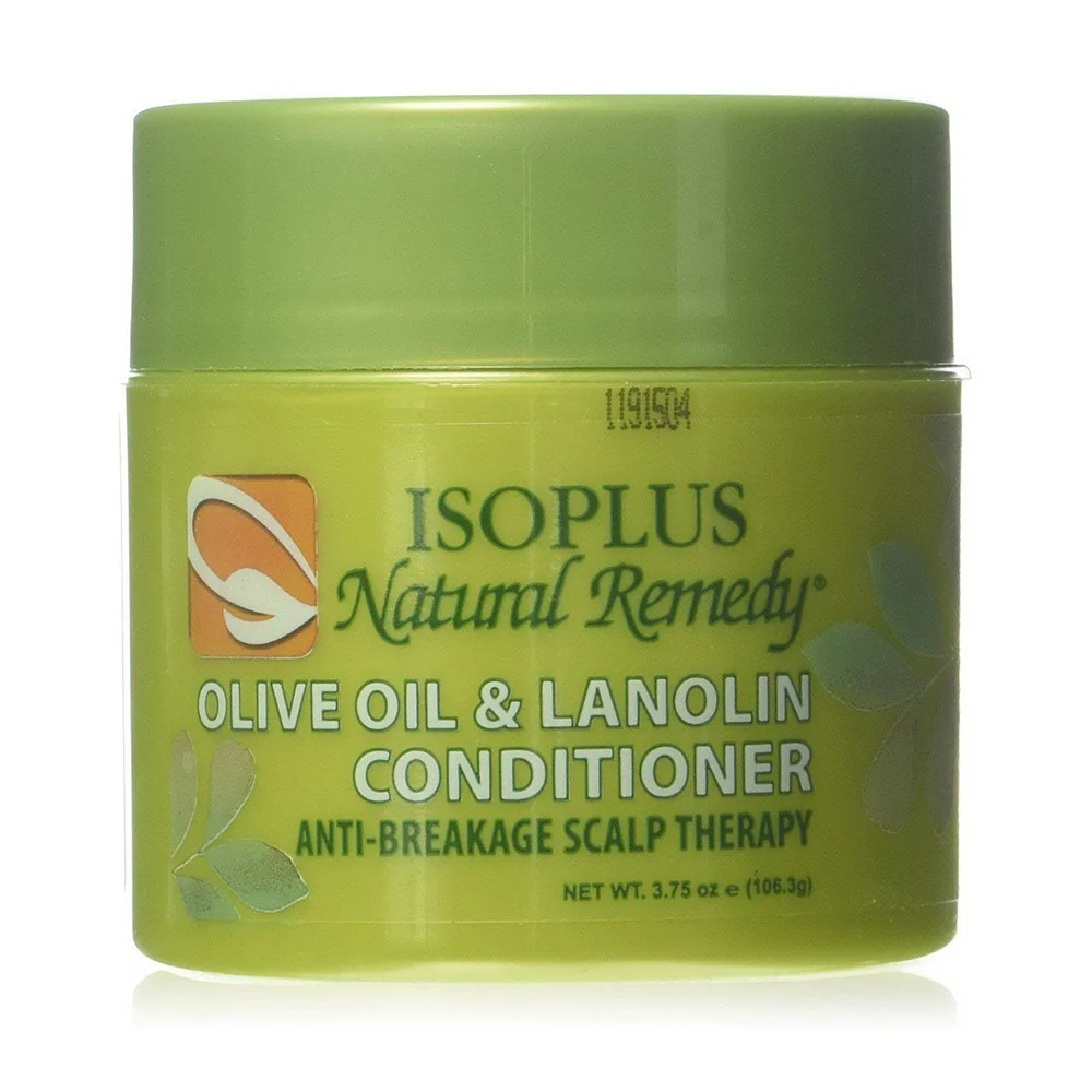 Durable Isoplus Natural Remedy Olive Oil and Lanolin Conditioner 3.75 Oz Reusable