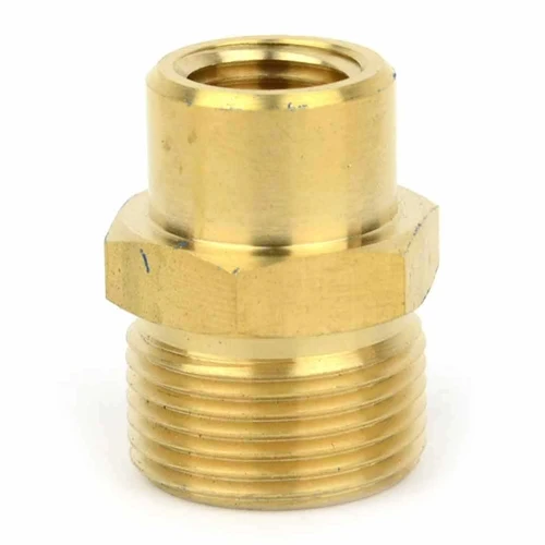 Expertly Made Interstate Pneumatics PW7150 M22 Male Fitting x 1 4 FNPT Brass 4000 PSI Practical
