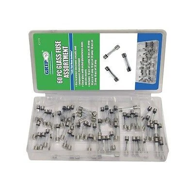 Original 60 PC Assorted Auto Glass Fuses Outstanding