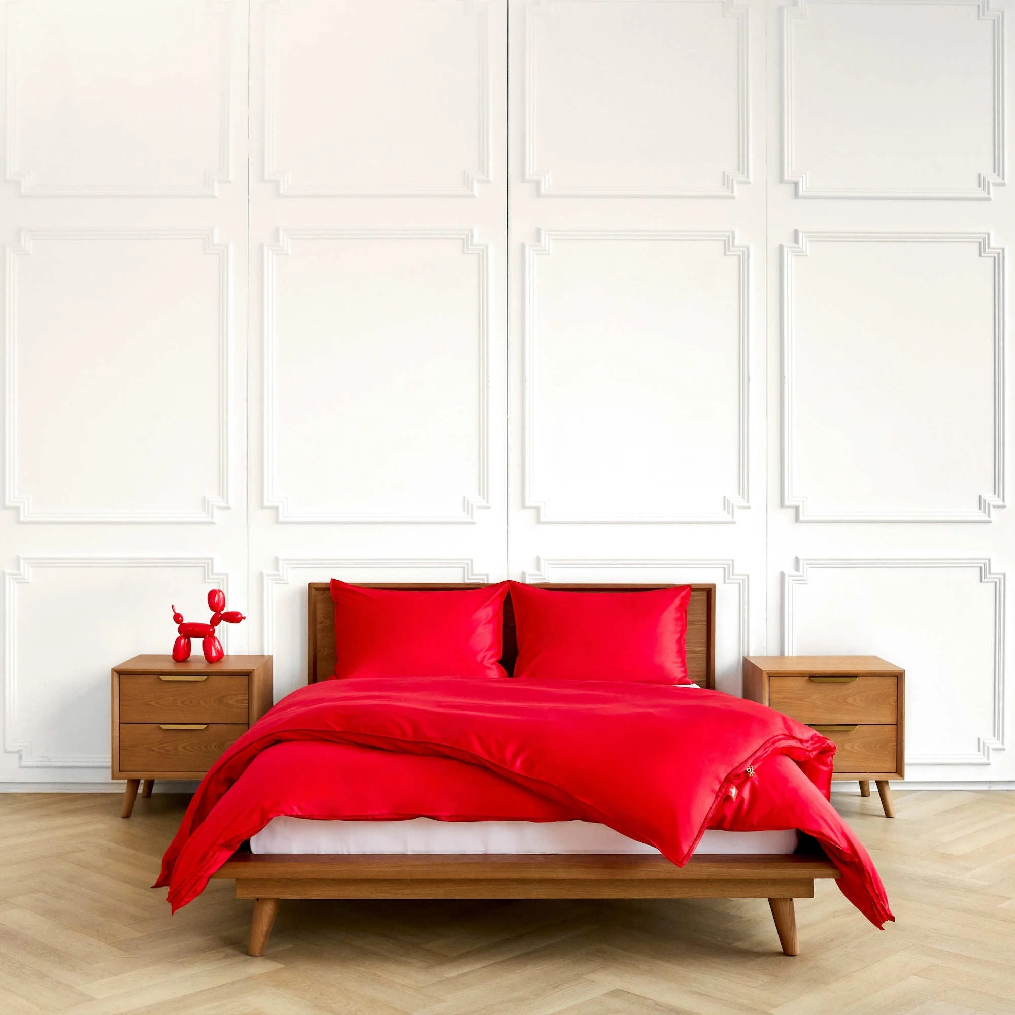 Premium Material Canadian Down Feather Company Cardinal 3-Piece Duvet Cover Set Innovative