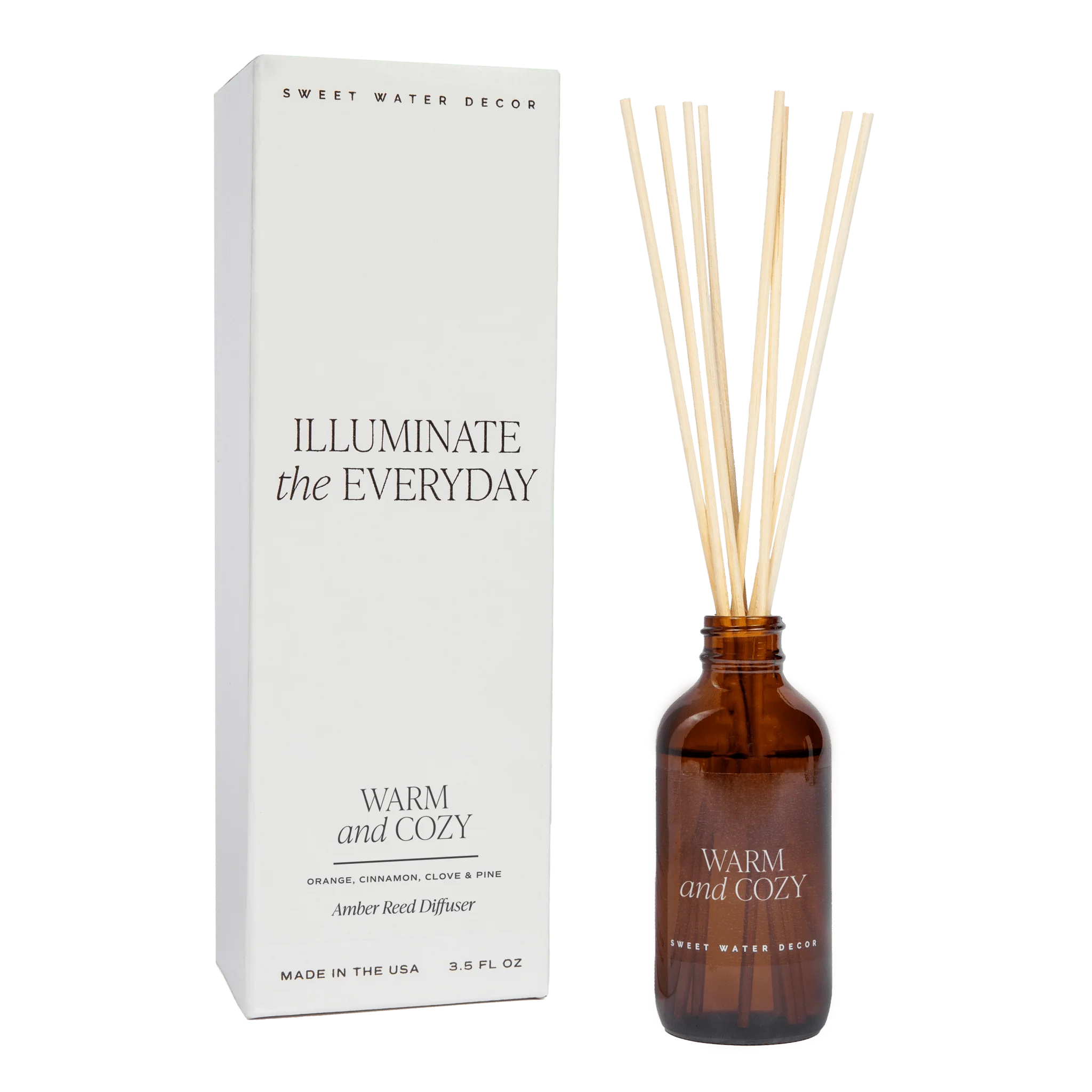 Smart Warm and Cozy Amber Reed Diffuser Fast