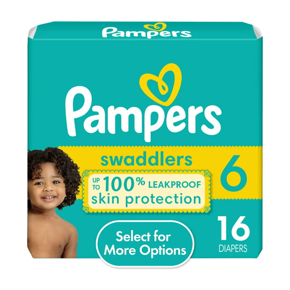 Powerful Pampers Swaddlers Disposable Baby Diapers Size 6 16 Ct Detailed
