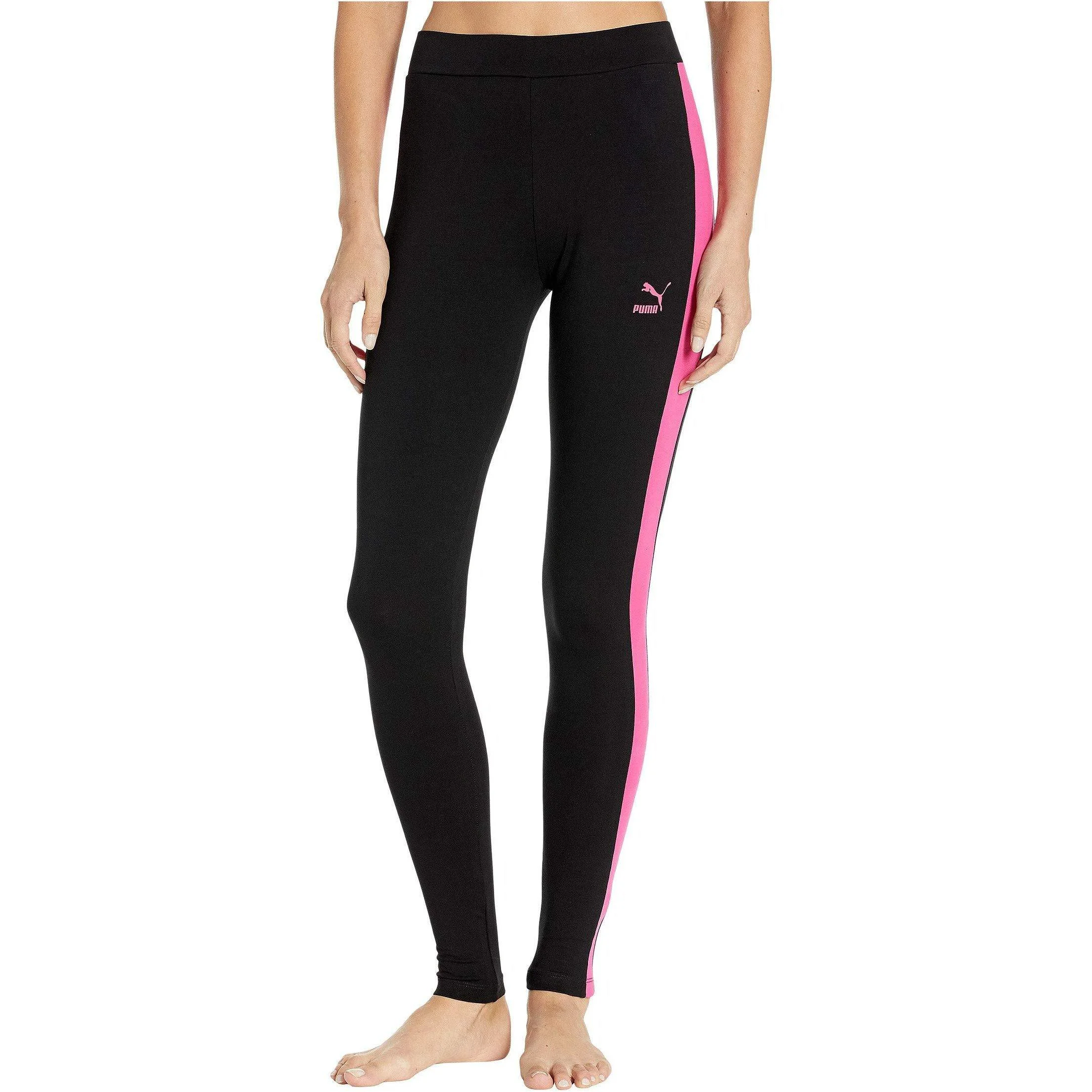 Authentic Puma Women's Classics Logo T7 Legging Leggings Detailed