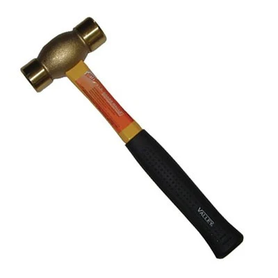 Organic 32 Ounce 2 Pound LB Solid Brass Head Hammer Tool Non Spark Sparking Soft