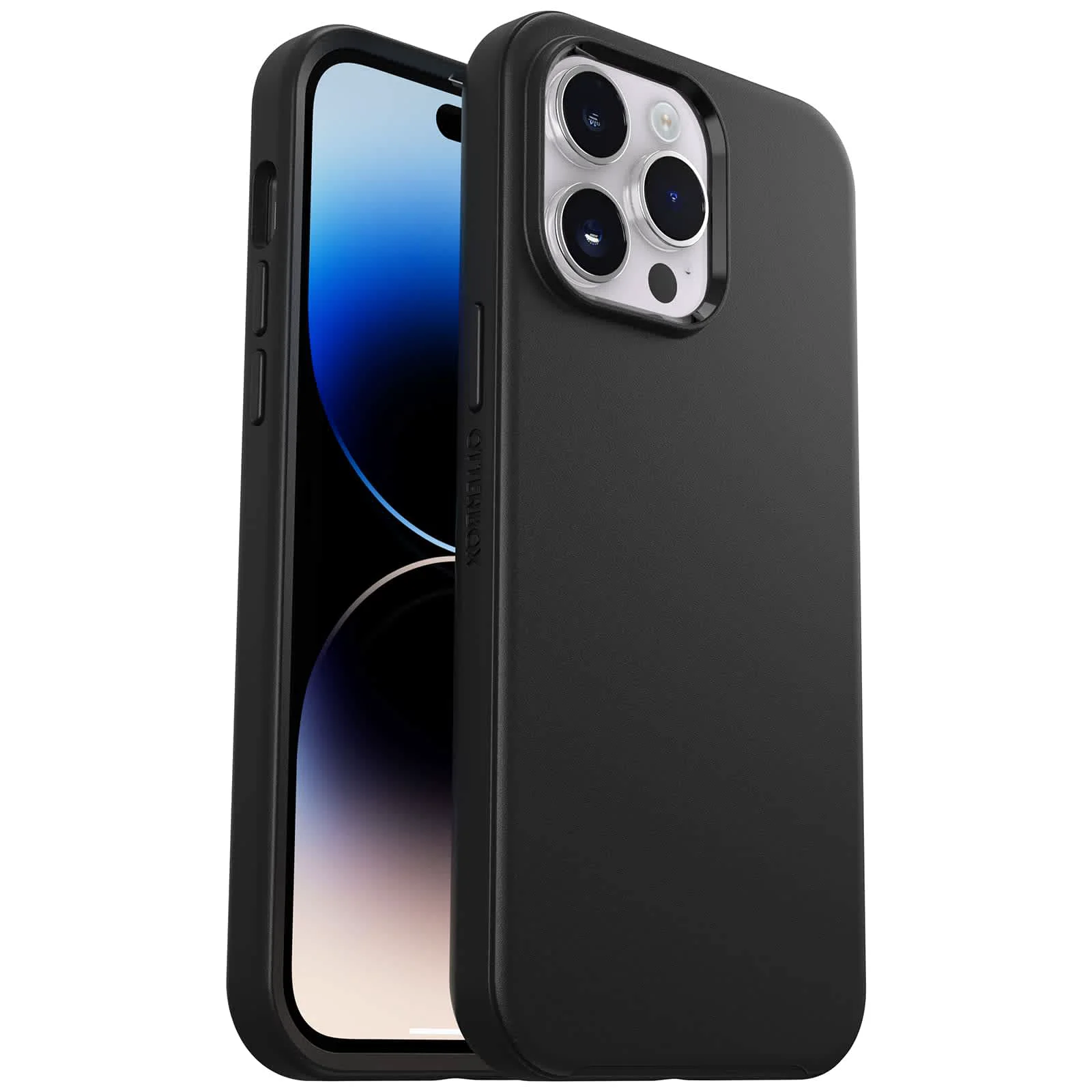 High-Grade Otterbox Iphone 14 Pro Max Only Symmetry Series Case - Black Ultra-Sleek Snaps to Magsafe Raised Edges Protect Camera Screen Outstanding