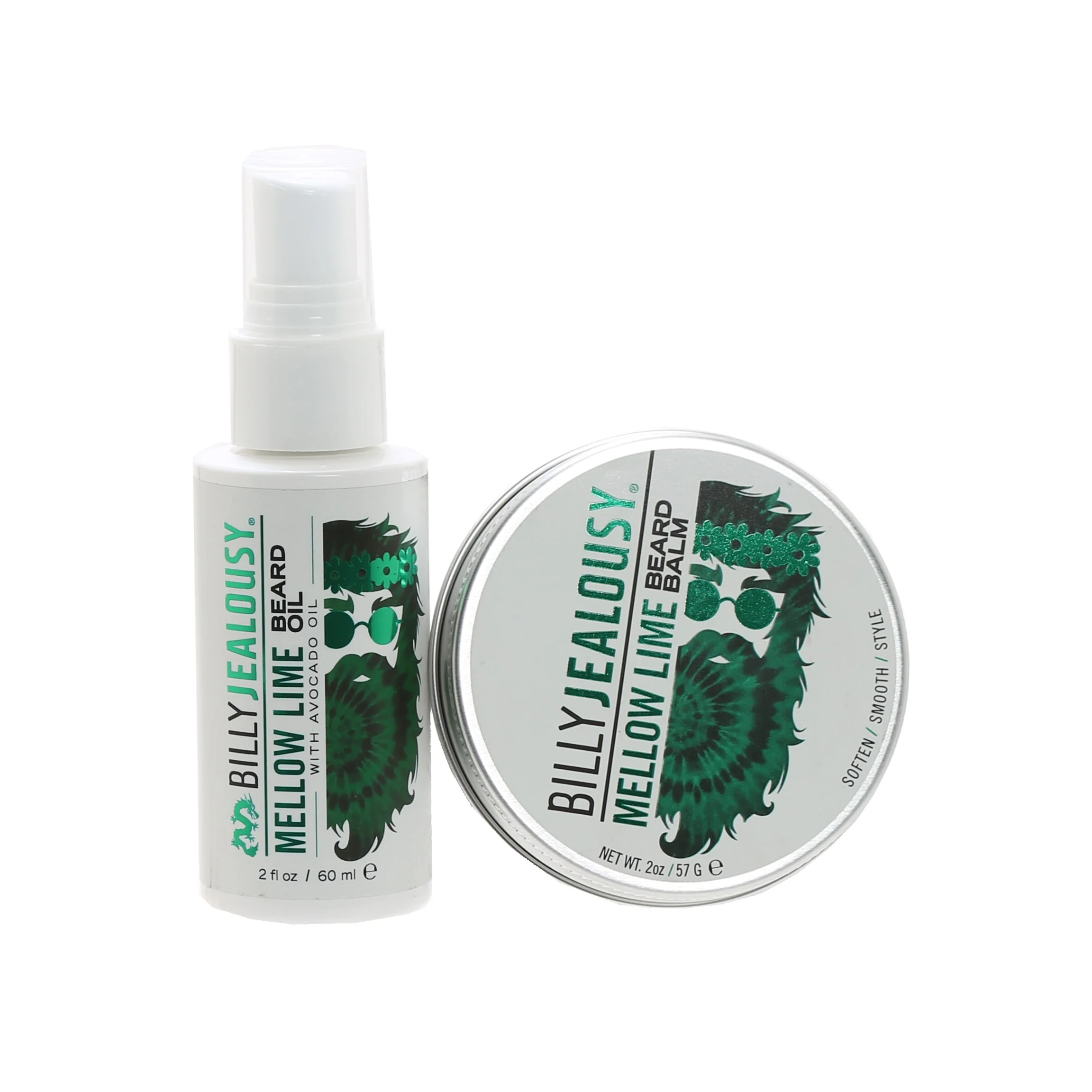 Luxury Billy Jealousy Mellow Lime 2 Pc Kit Authentic