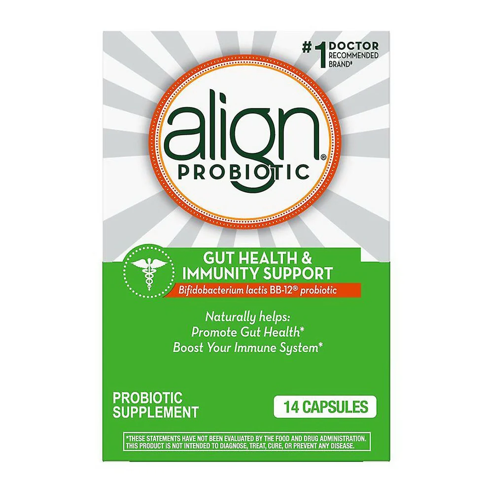 Stylish Align Probiotic Gut Health And Immunity Capsules For Men And Womens 14 Ea Clean