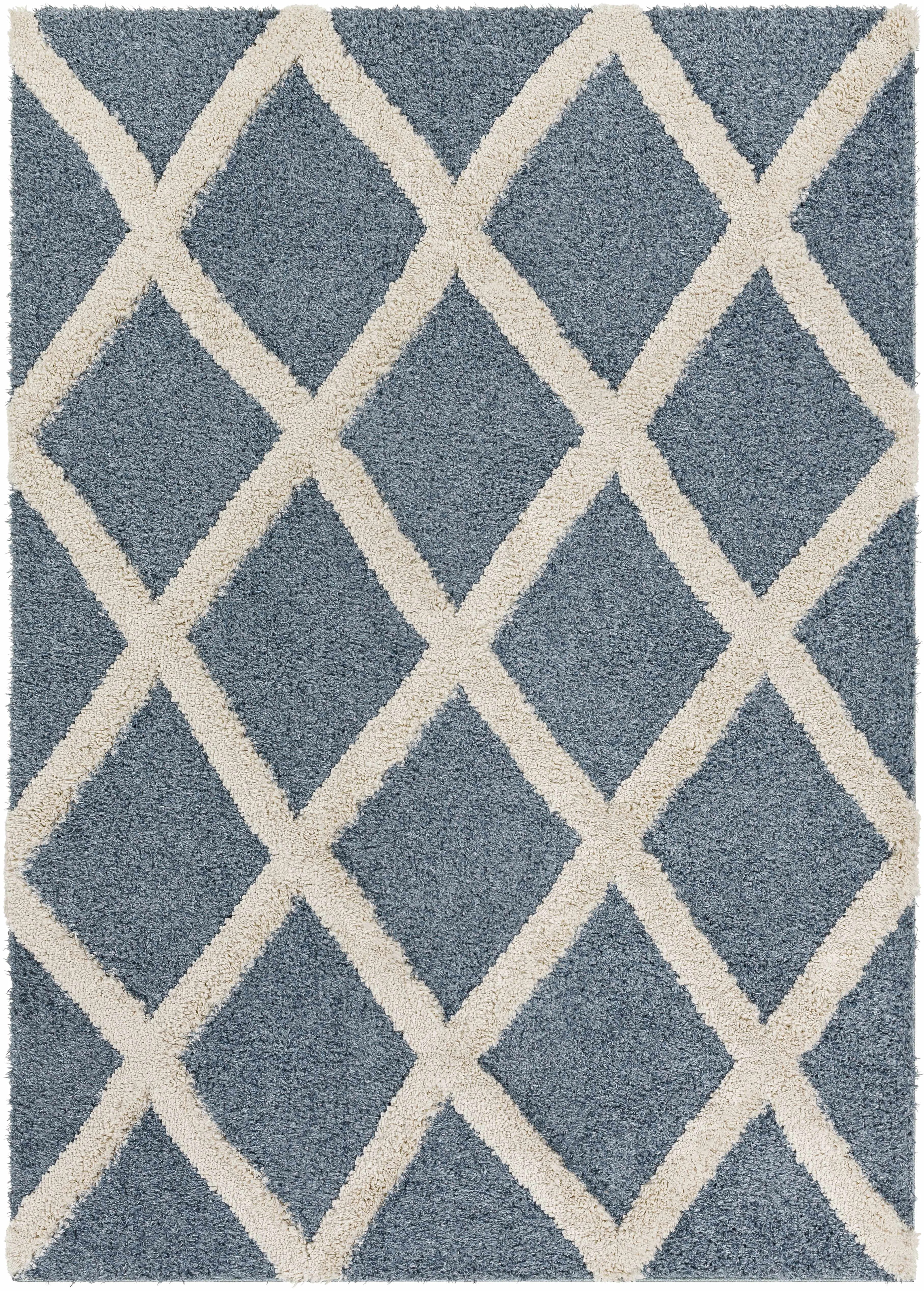 Natural Esenler Modern Shag Carpet - Selected