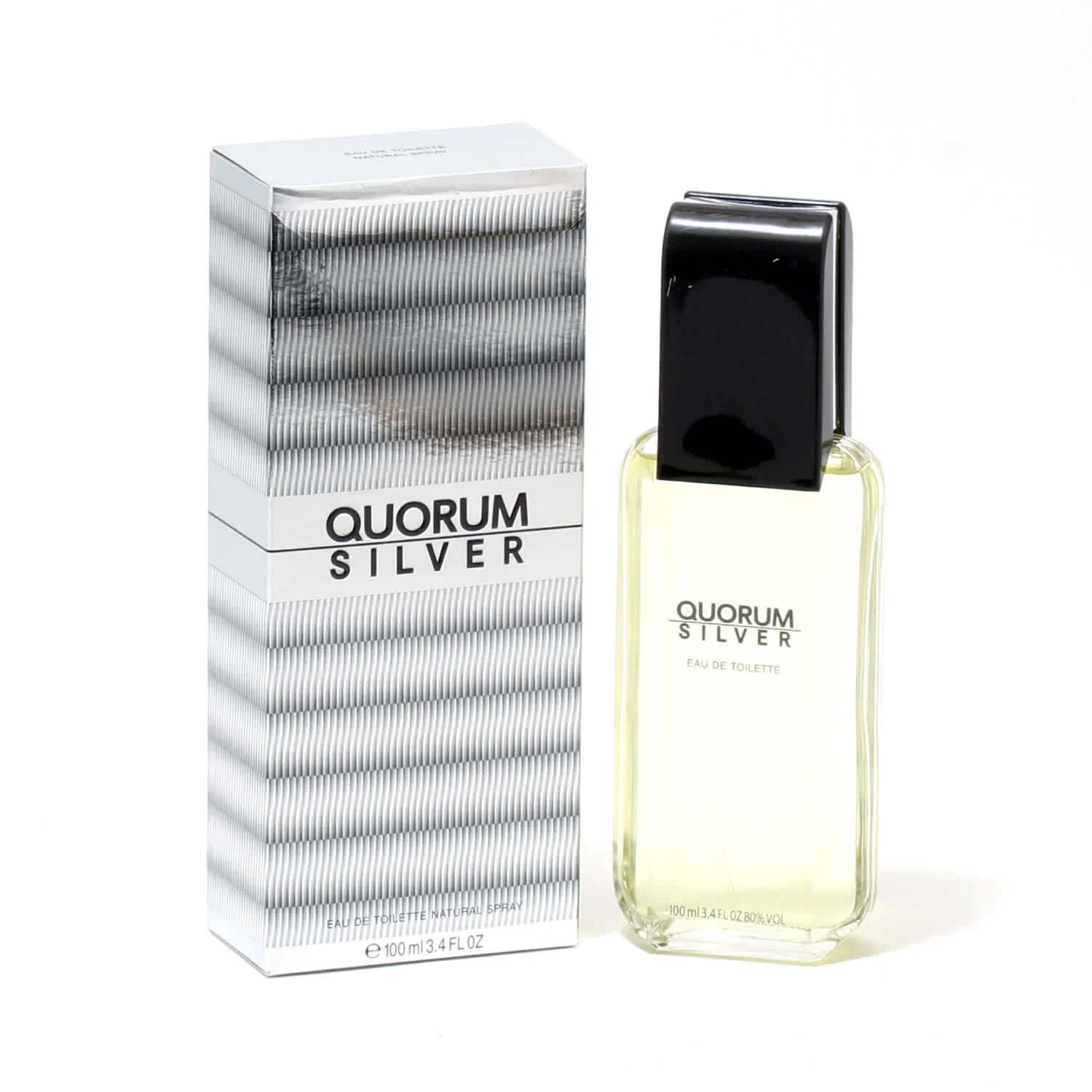 Sophisticated Antonio Puig Quorum Silver EDT First-Class