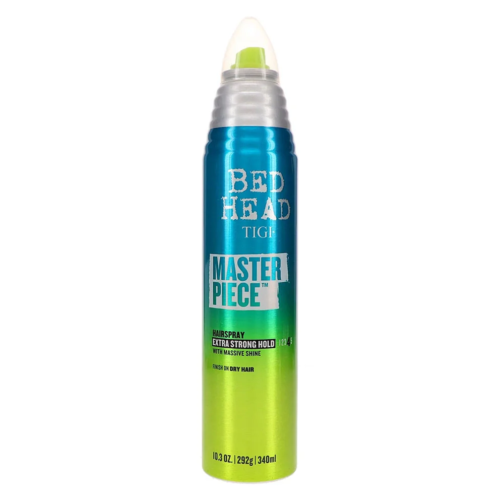 Refined Tigi Bed Head Master Piece Hair Spray with Extra Strong Hold 10.3 Oz Soft
