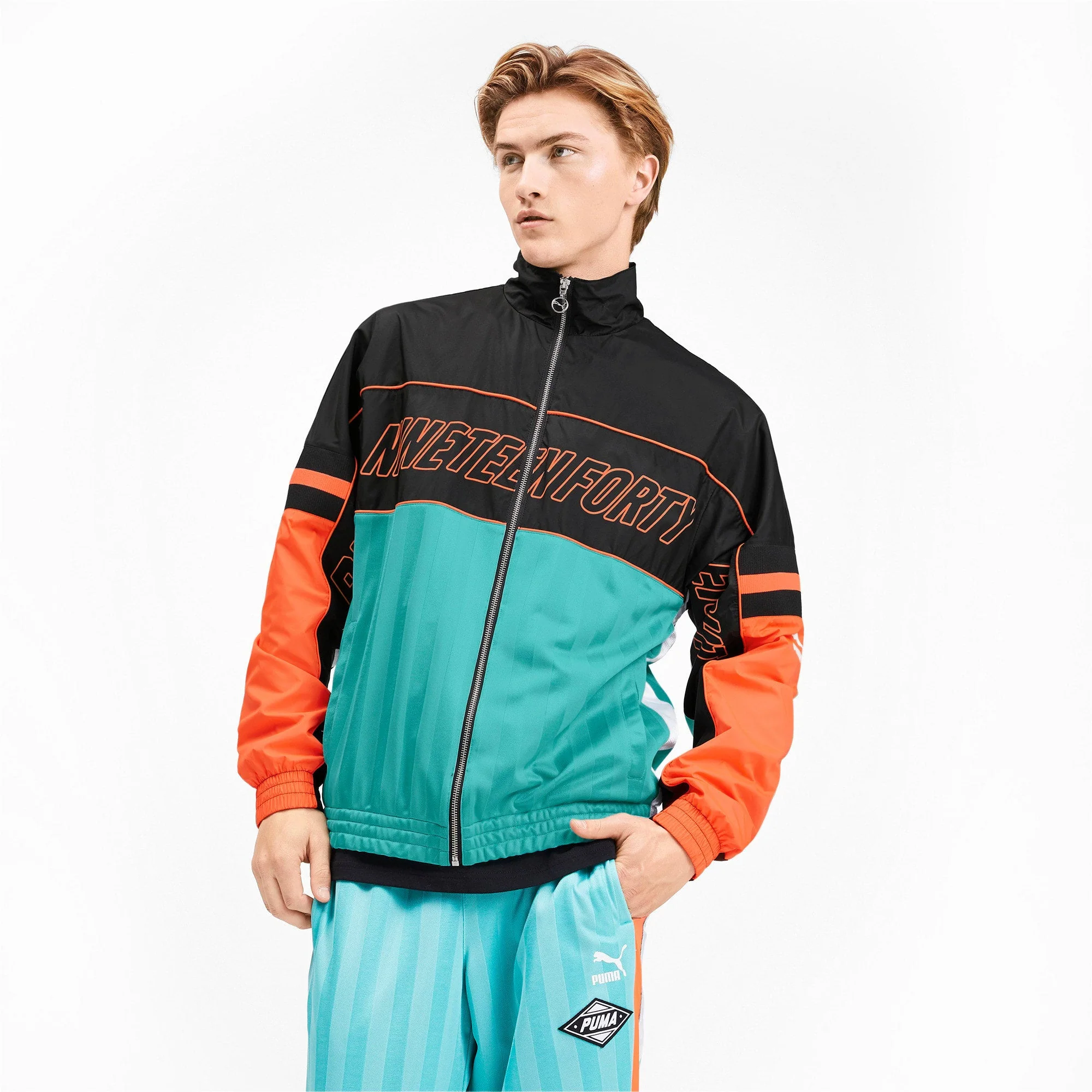 Crafted Puma Men's Luxtg Woven Jacket Jackets Fine Crafted
