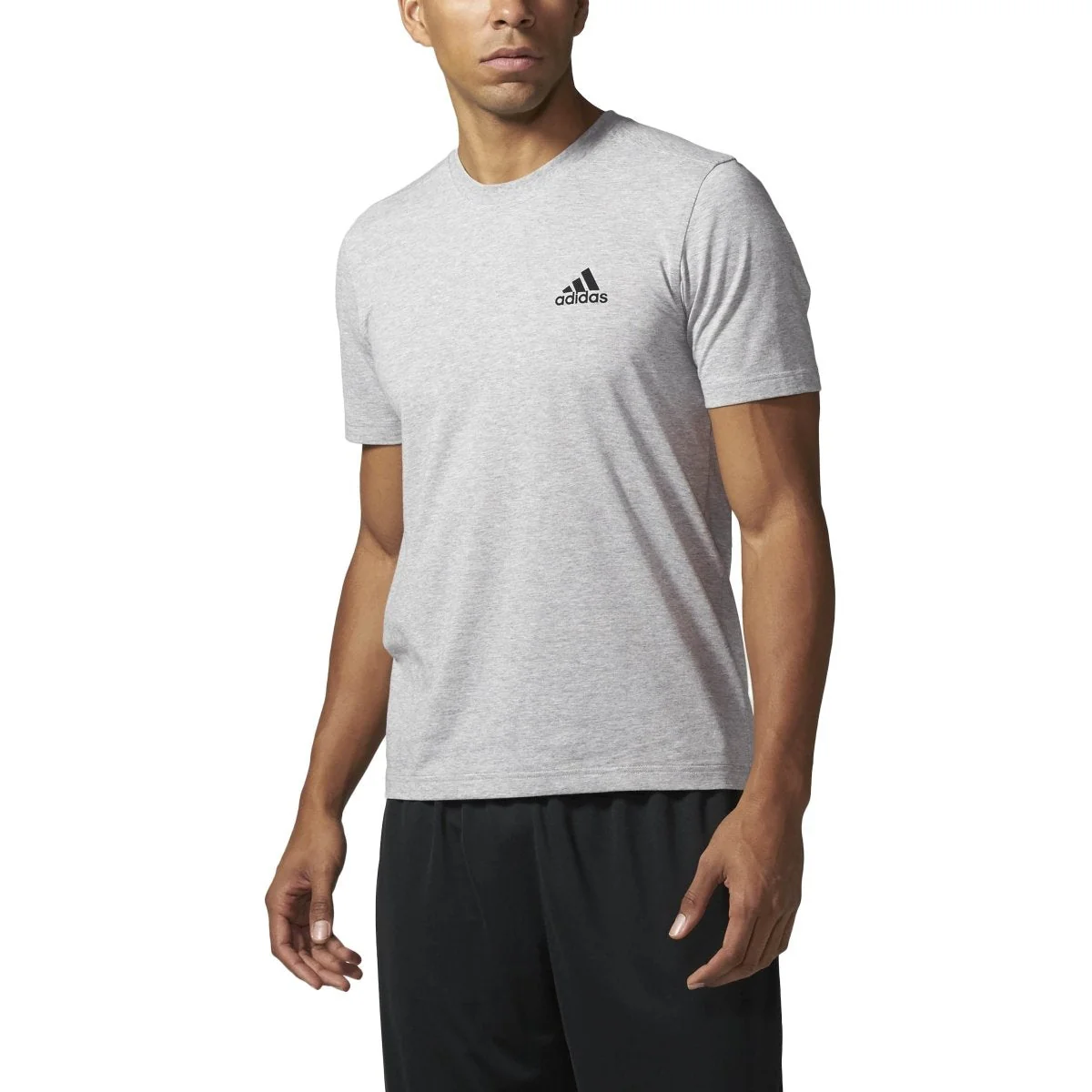 High-Quality adidas Men's Essential Droptail 3 Stripe Tee T-Shirts Recyclable