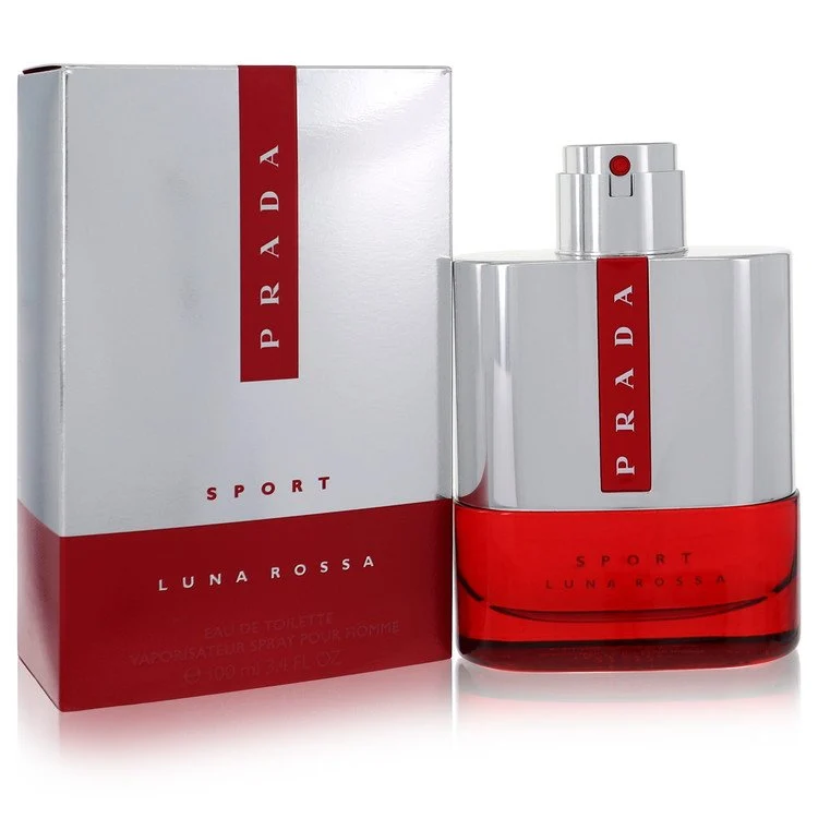 Premium Material Prada Luna Rossa Sport by Prada Eau De Toilette Spray 3.4 oz for Men Dependable