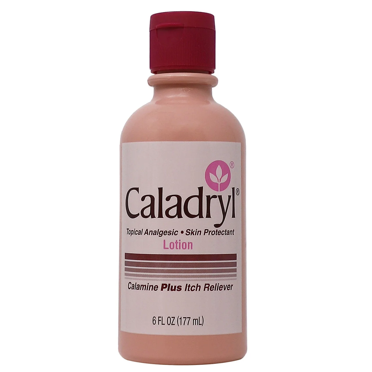 Minimalist Caladryl Topical Skin Protectant Calamine Plus Itch Reliever Lotion Pink - 6 Oz Detailed