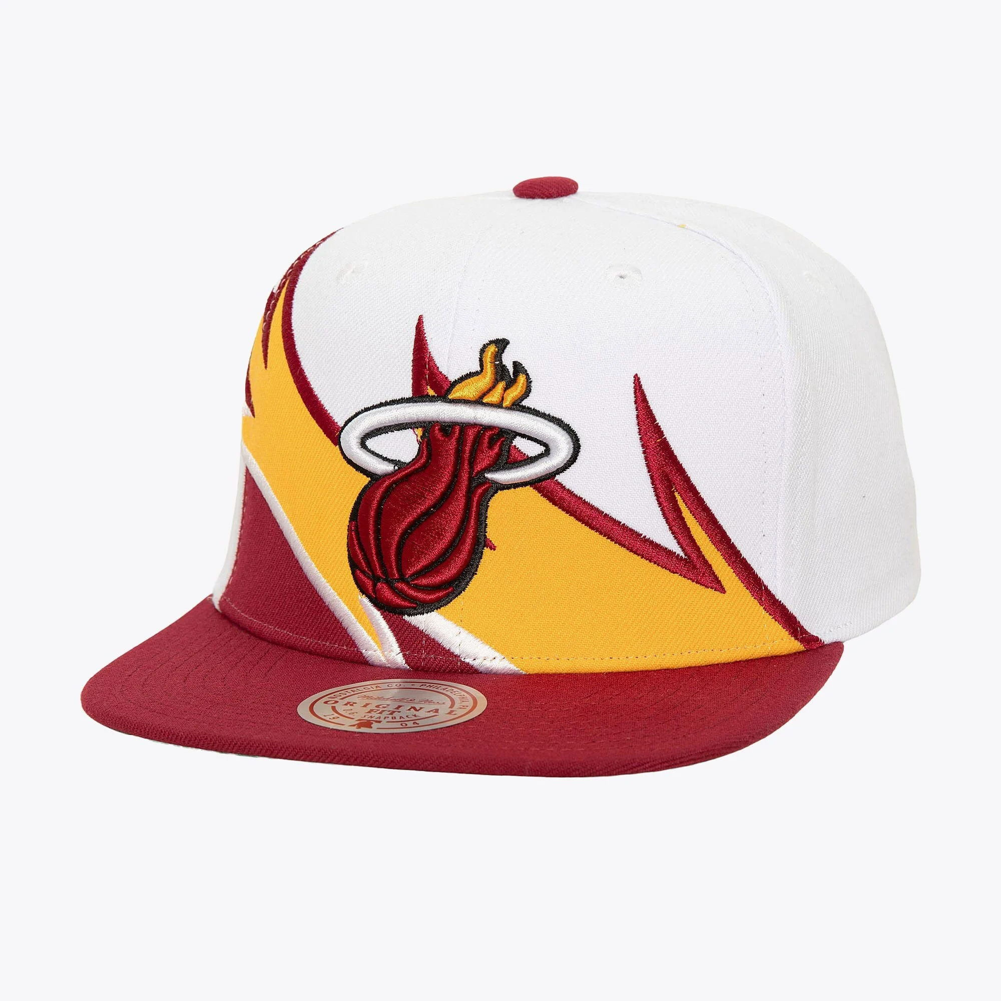 Soft Mitchell Ness Men's NBA Waverunner Snapback Heat Snapback Caps Functional