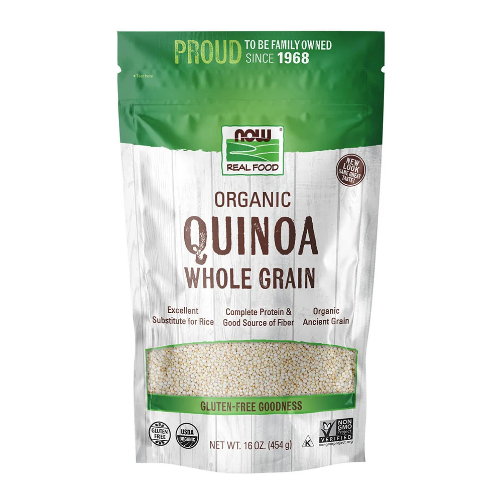 Eco-Friendly Now Foods Organic Quinoa Whole Grain 16 Oz High-End