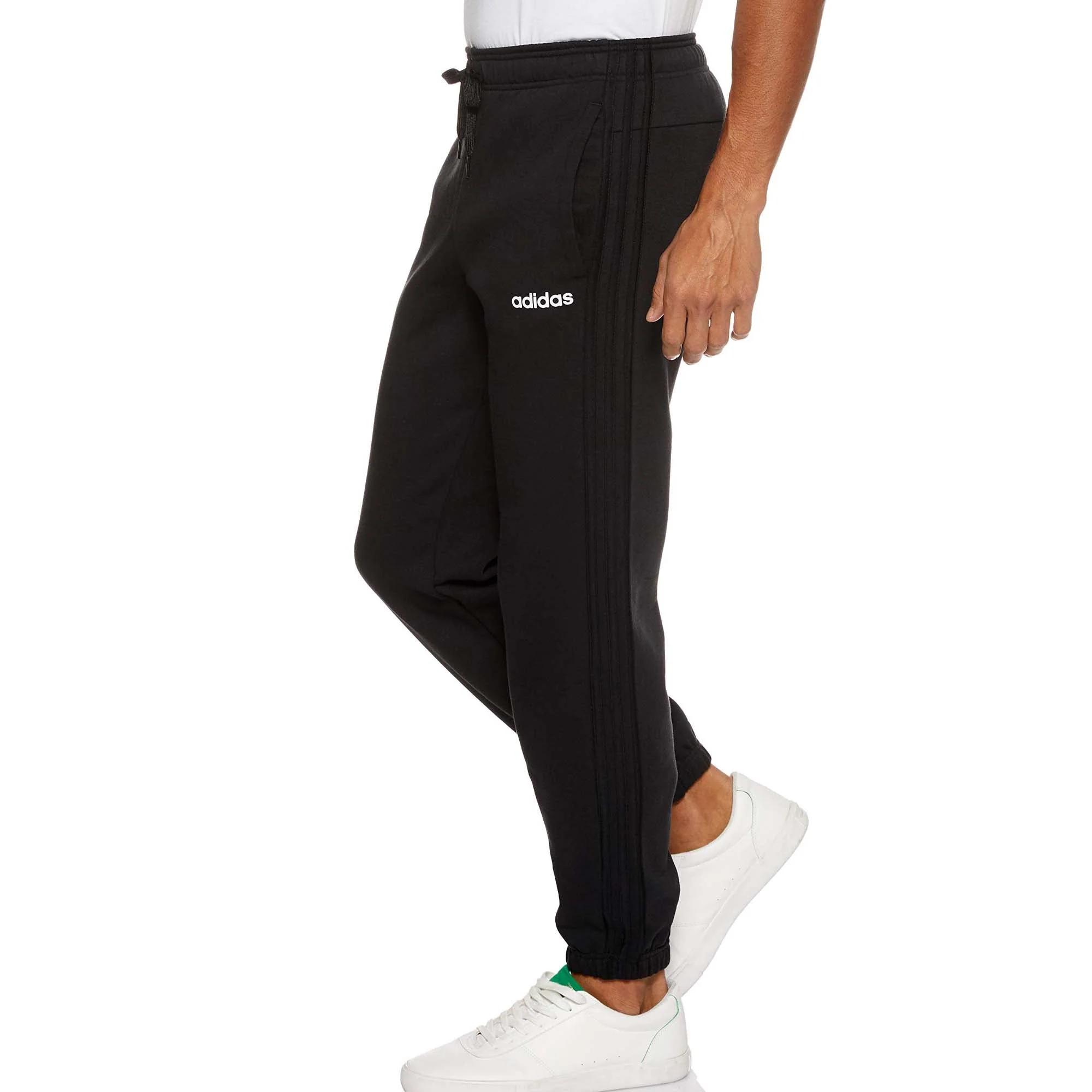 Comfortable adidas Men's Essentials 3 Stripes Fleece Pants User-Friendly