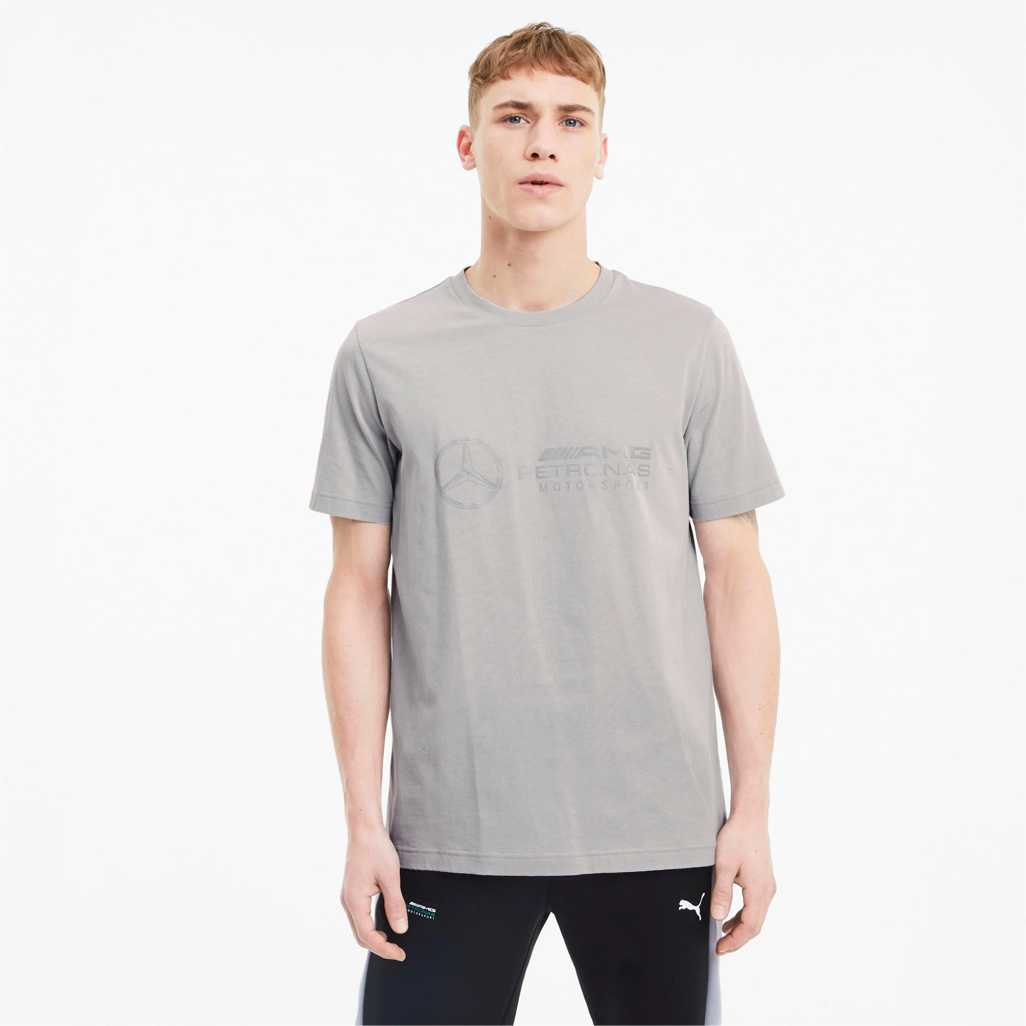 Stylish Puma Men's Mapm Mercedes Logo Tee T-Shirts Recyclable