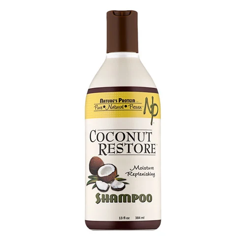 Green Natures Protein Coconut Restore Moisture Replenishing Hair Shampoo 13 Oz Organic