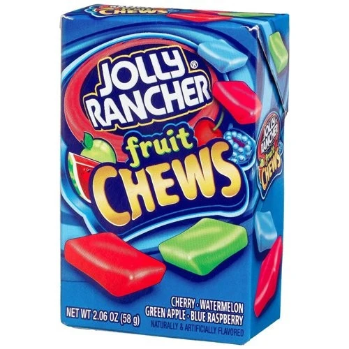 World-Class Jolly Rancher Candy Fruit Chews - 2.6 Oz 12 Ea Specialty