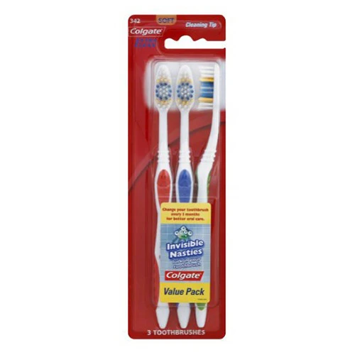 Optimized Colgate Extra Clean Full Head ToothBrush Soft 3 ea