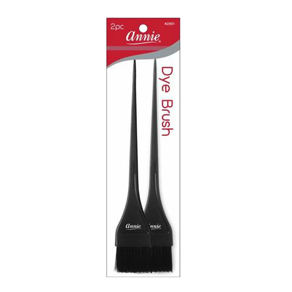 Flexible Annie Dye Brush 2901 Black 2 Ea World-Class