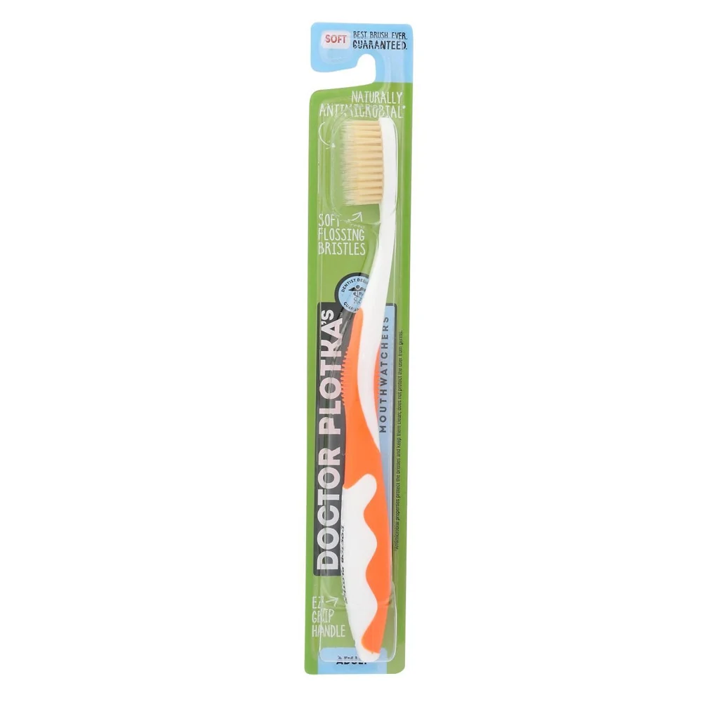 Reliable Doctor Plotkas Mouth Watchers Soft Bristle Adult Toothbrush Assorted 1 Ea Fast