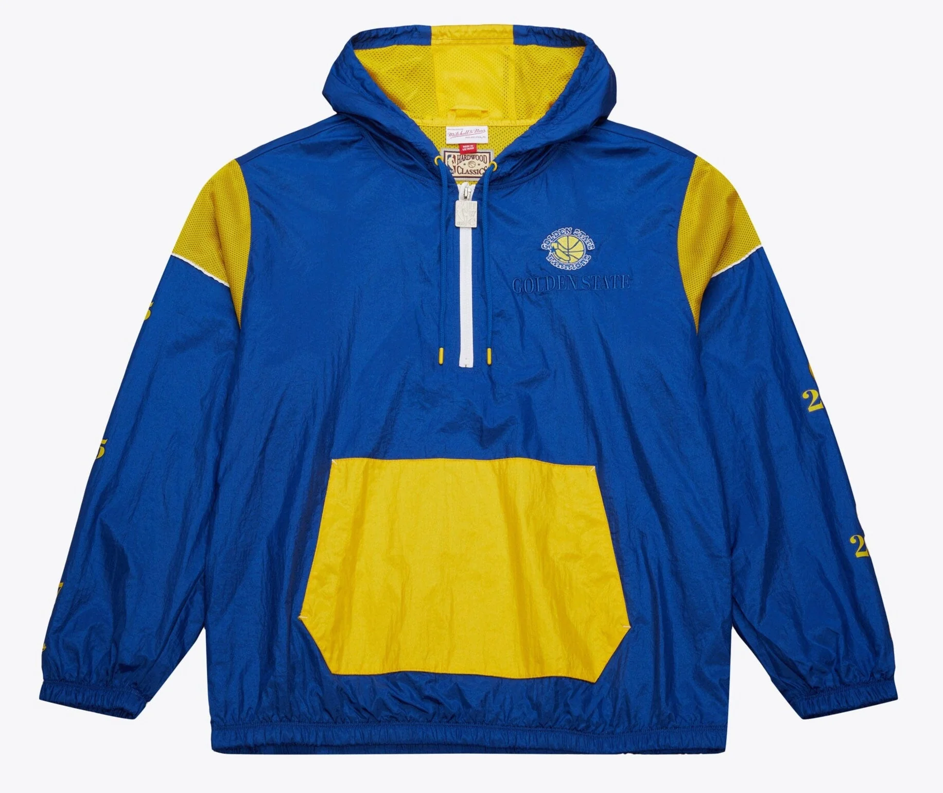 Premium Material Mitchell Ness Men's NBA Team Og 3.0 Anorak Vintage Logo Warriors User-Friendly