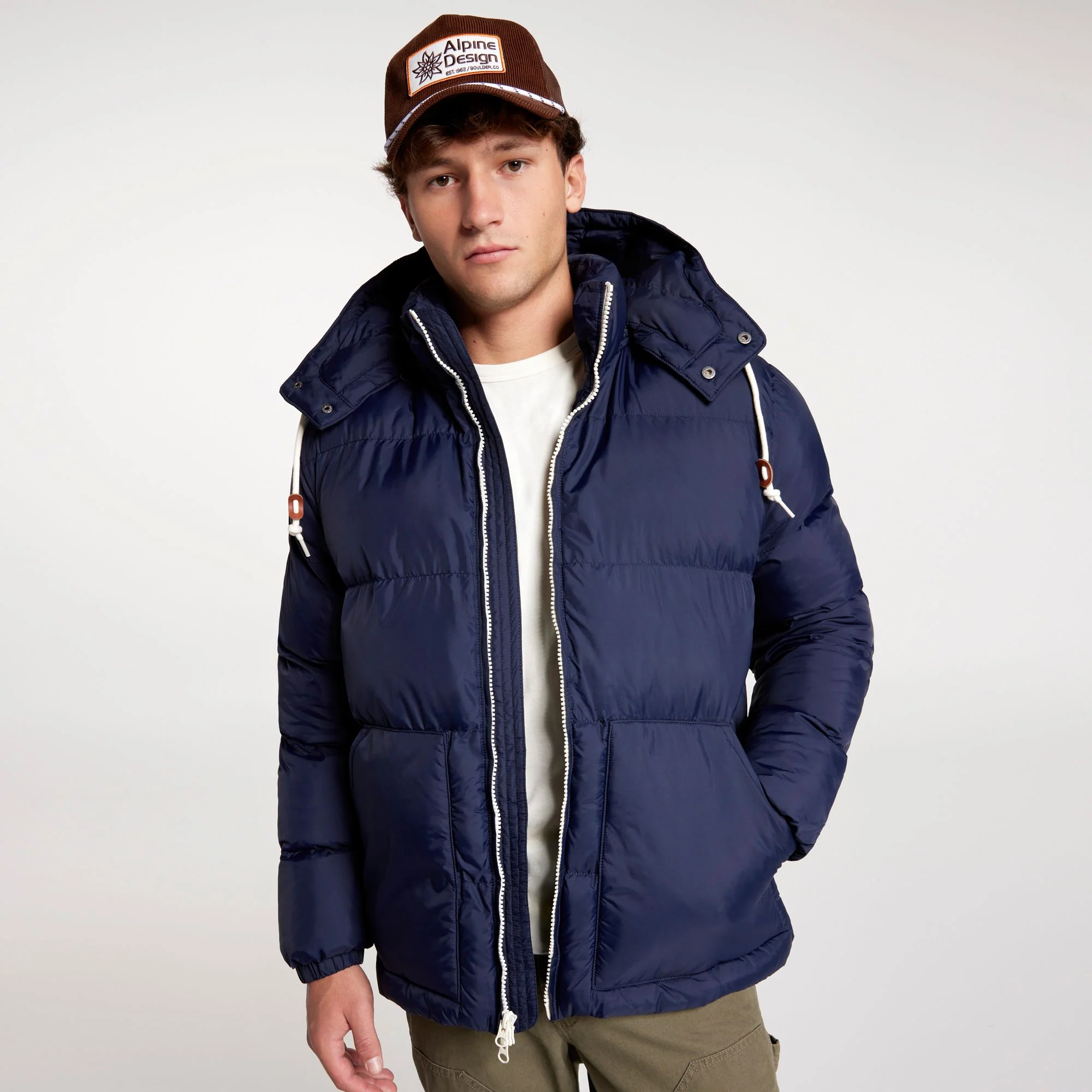 Responsible Alpine Design Men's Puffer Jacket Artisan