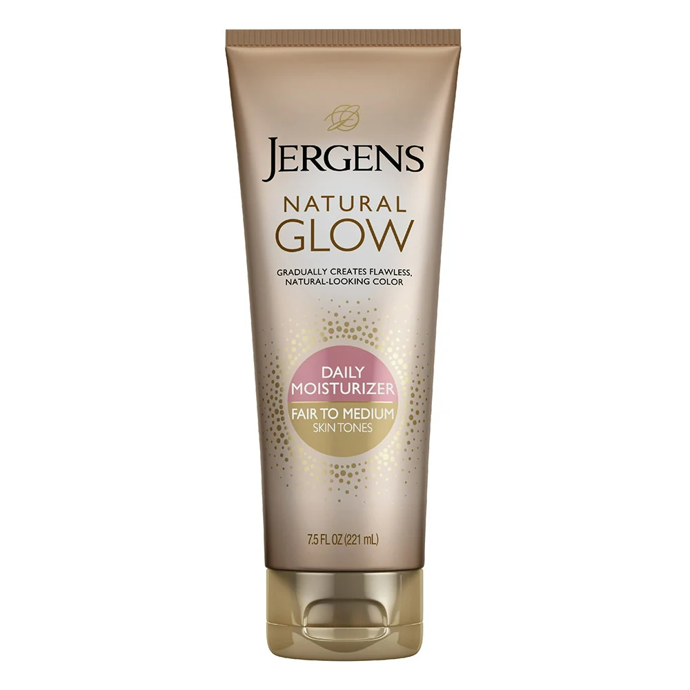 Eco-Friendly Jergens Natural Glow Daily Moisturizer Medium Skin Tones 7.5 Oz Trendy