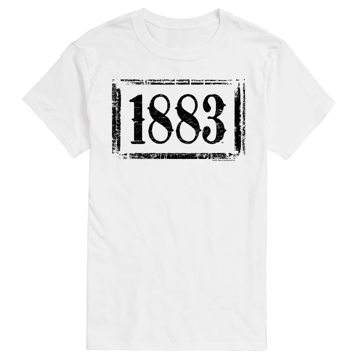 Powerful 1883 - 1883 Logo - Men's Short Sleeve Graphic T-Shirt Durable