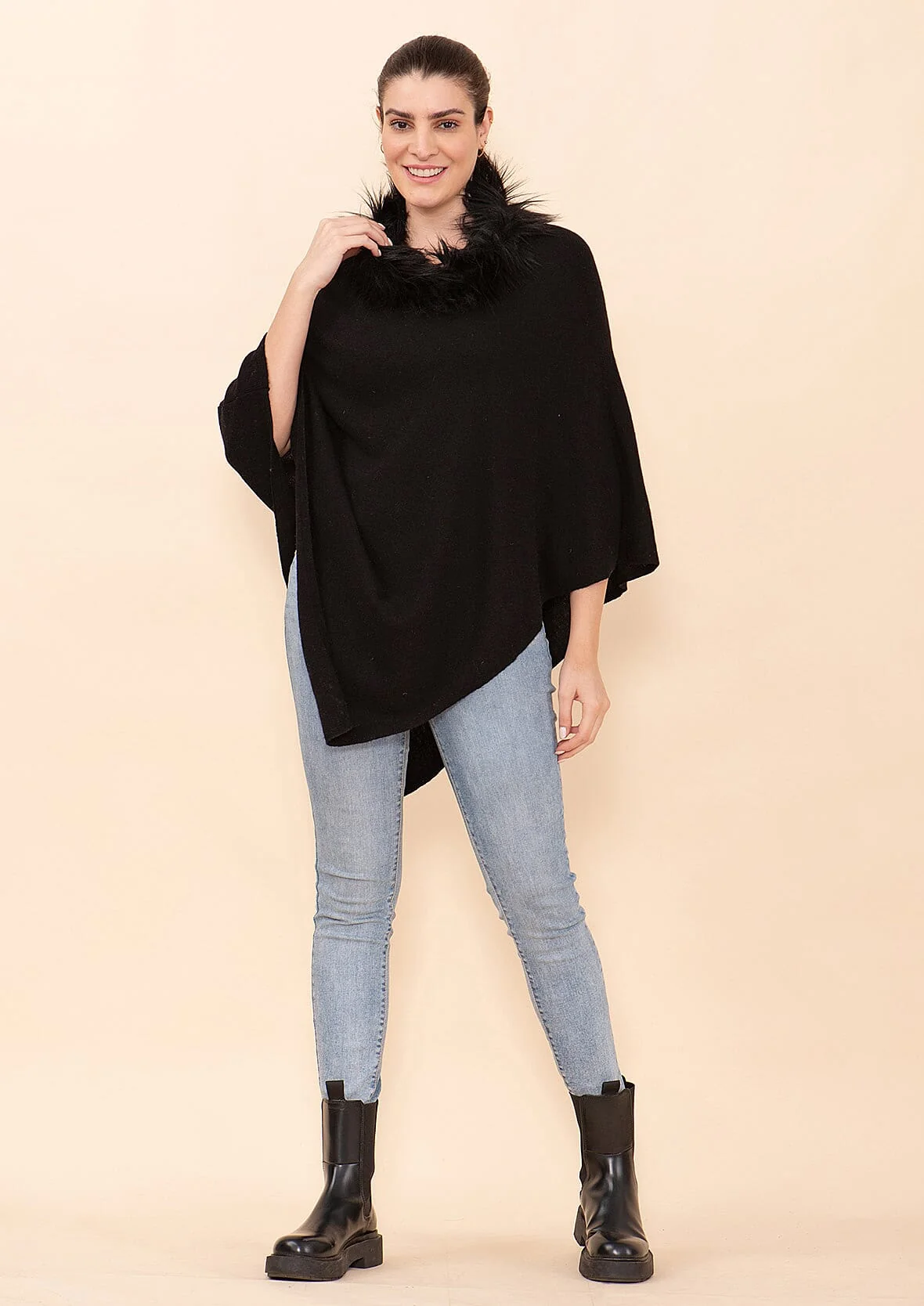 Soft HomeWomen's Fashion AccessoriesTopsPoncho 7132039 Optimized