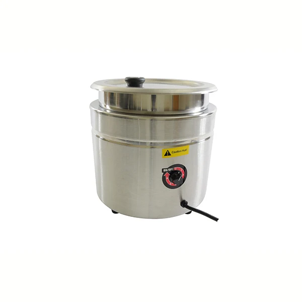 Green Stainless Steel Soup Food Warmer Effective