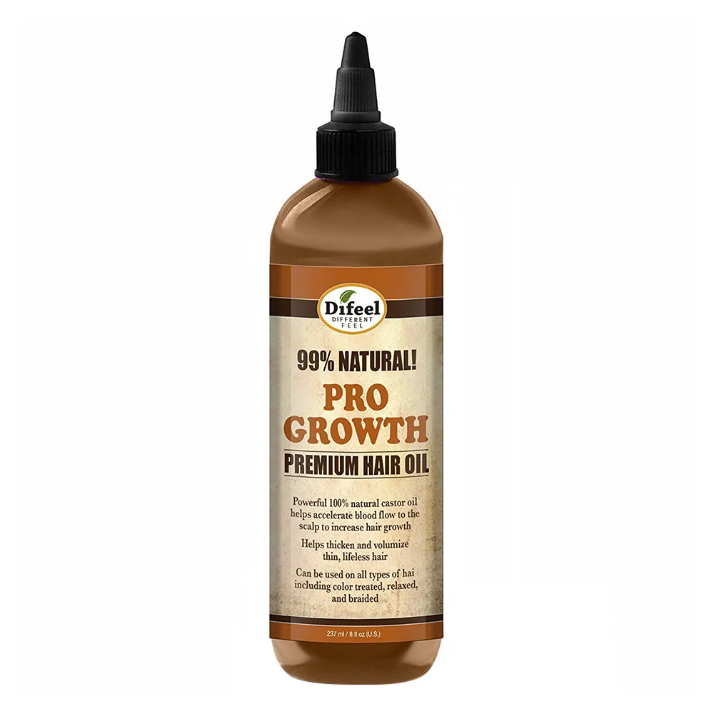 Selected Difeel Natural Pro Growth Premium Hair Oil 8 Oz Minimalist