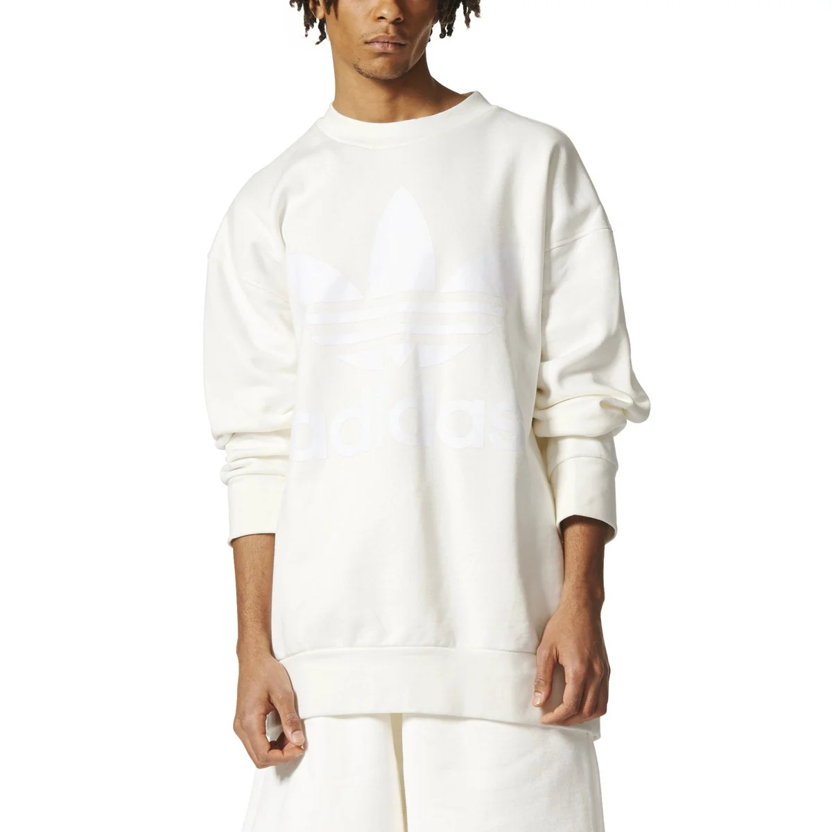 Verified adidas Men's Adicolor Trefoil Crewneck Artisan