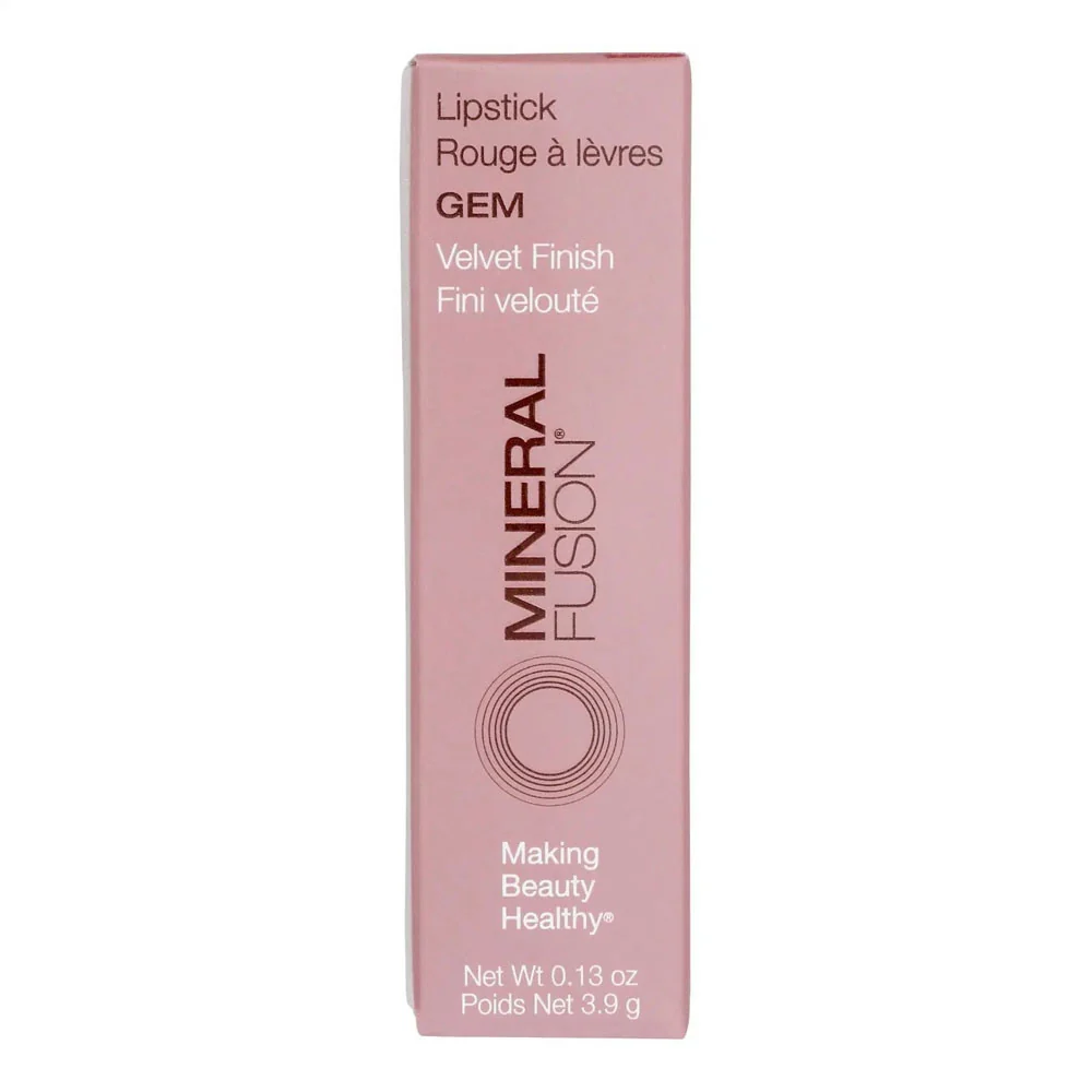 Pure Mineral Fusion Lipstick Gem 0.13 Oz Efficient