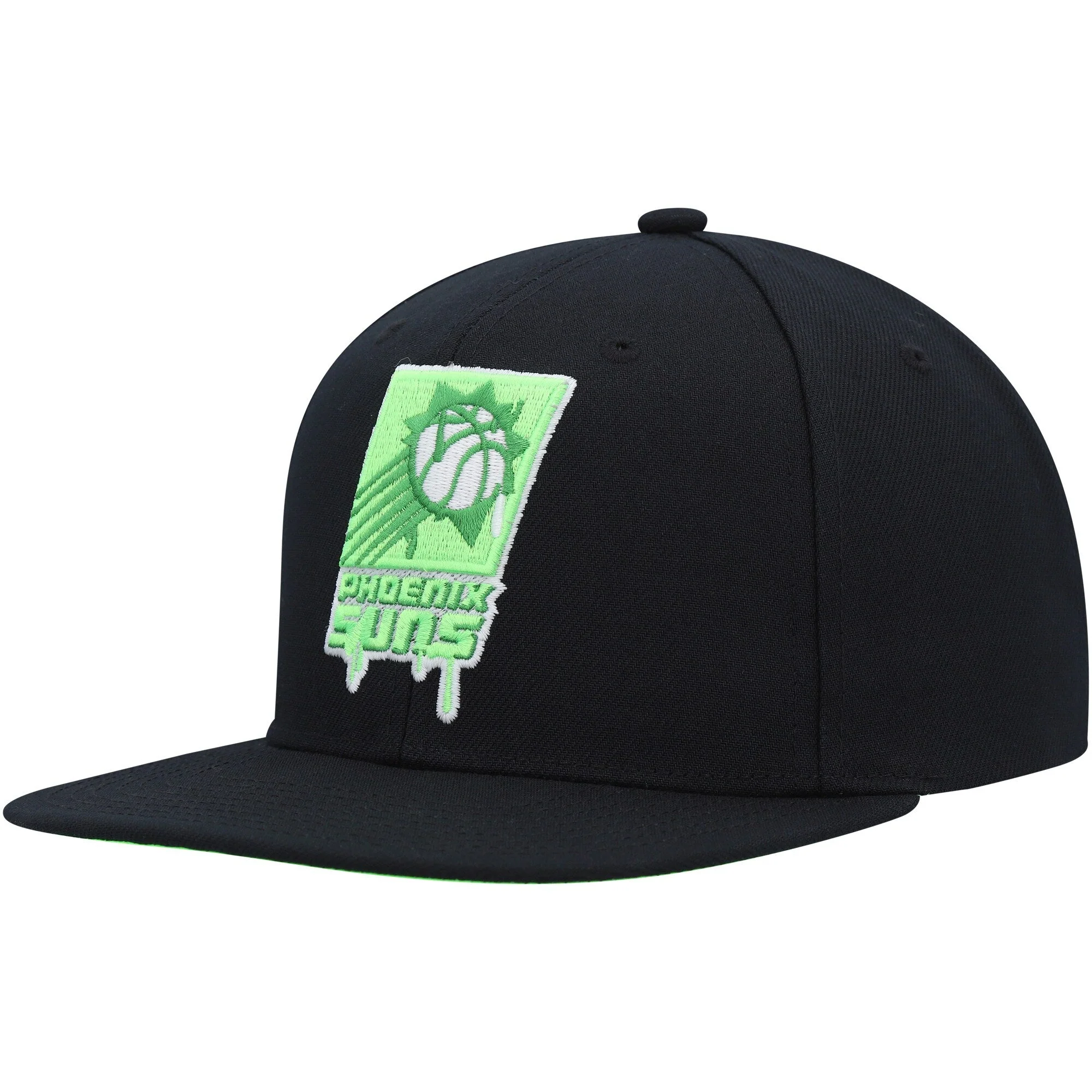 Enhanced Mitchell Ness Men's NBA Slime Drip Snapback Hwc Suns Snapback Caps Original