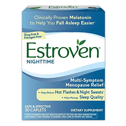 Safe Estroven for Menopause Relief Sleep Cool and Calm Caplets 30 Ea Natural
