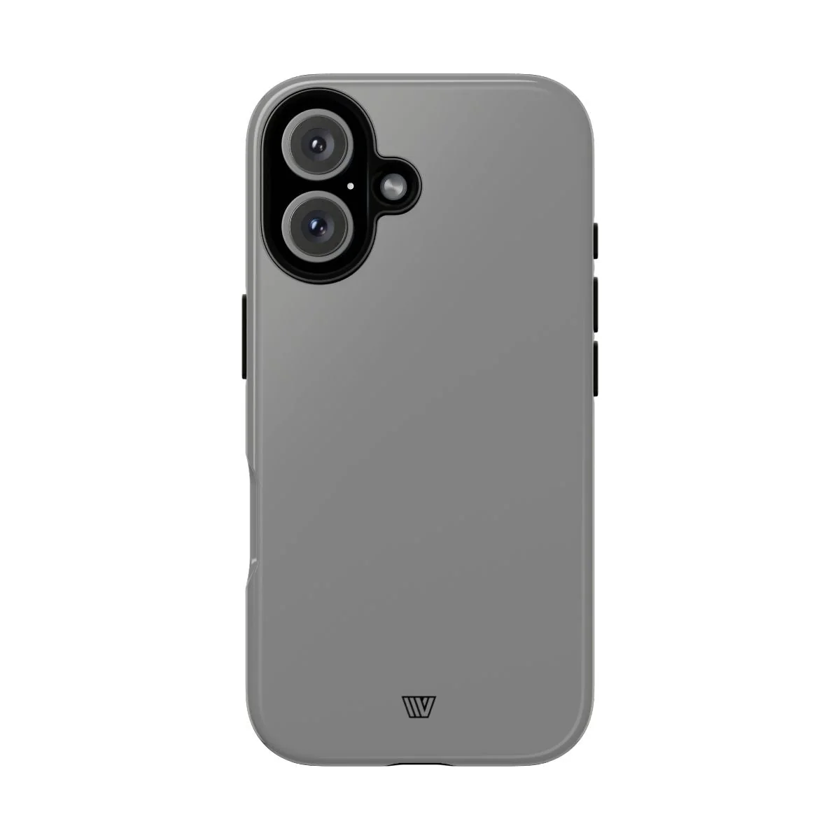 Environmentally Friendly SOLID GRAY Tough Phone Case Smooth