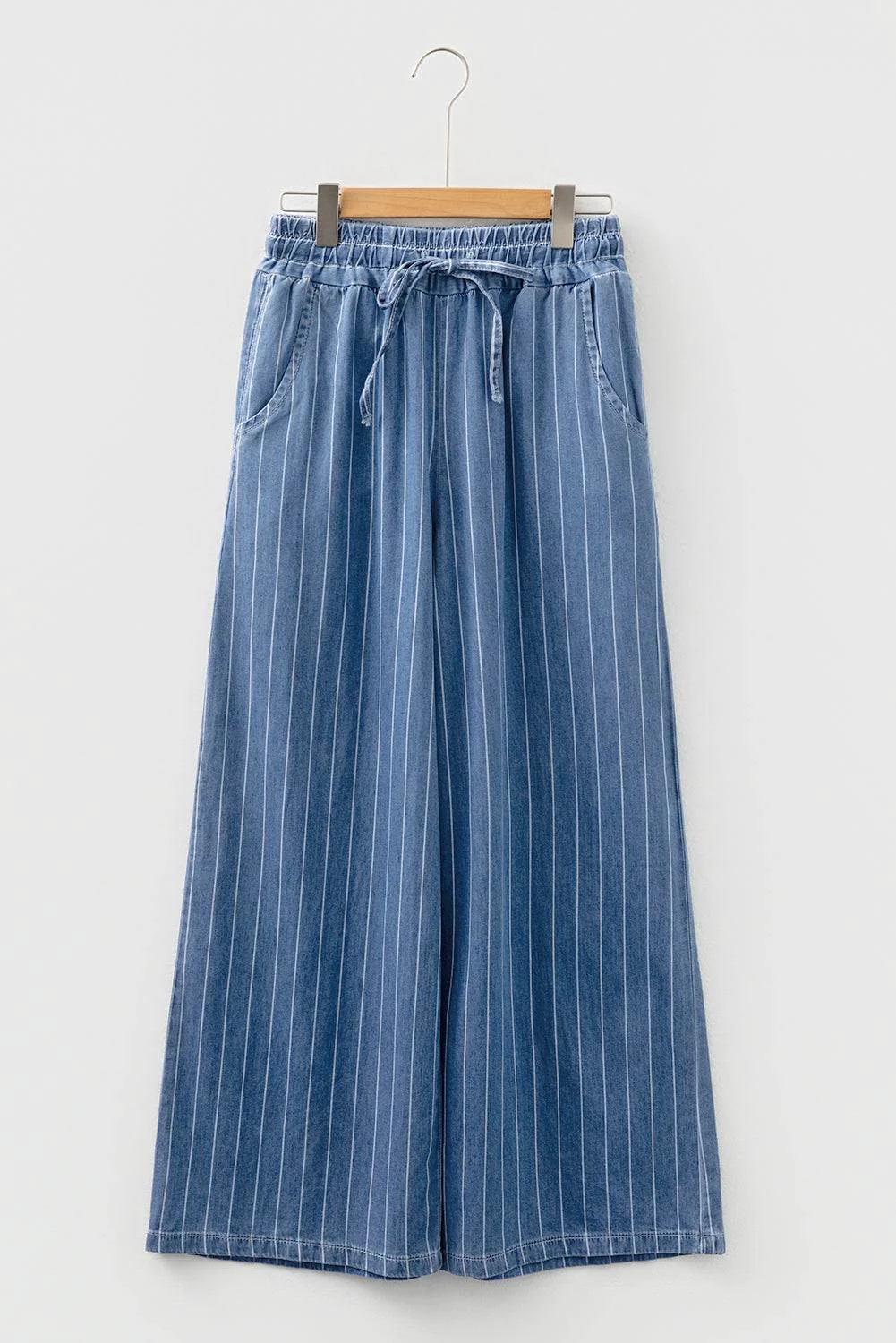 Fast Threaded Pear Alessandra Tied Elastic Waist Trousers Artisan