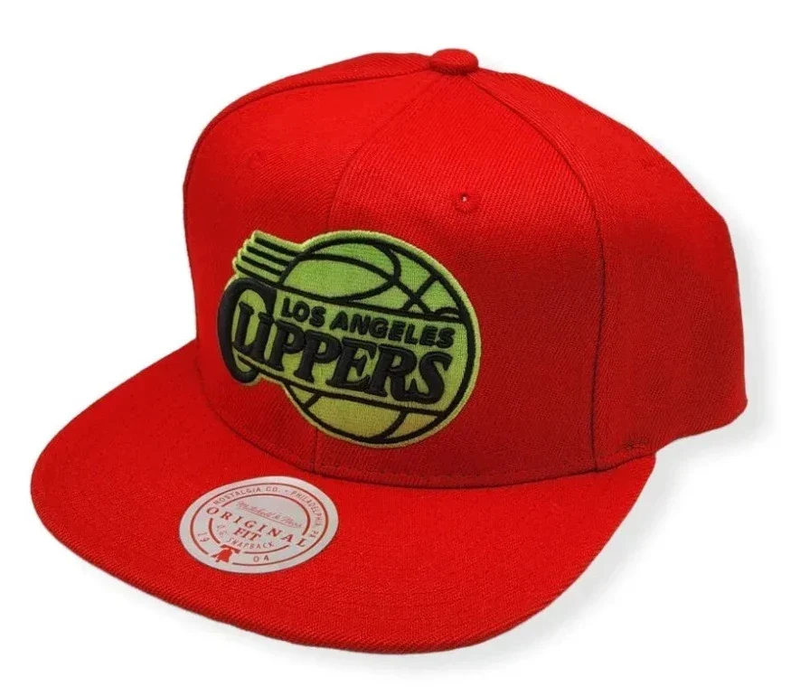 Superior Mitchell Ness Men's NBA Reverse Candy Apple Snapback Hwc Clippers Snapback Caps Reusable