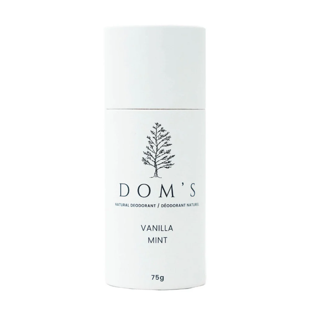 Luxury Nelson Naturals Doms Deodorant Vanilla And Mint Stick 75 Grms Original