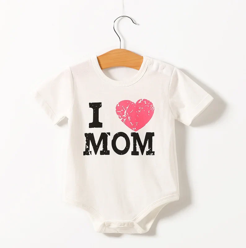 Easy-to-Use Baby Bodysuit with Triangle Design for Newborns Convenient