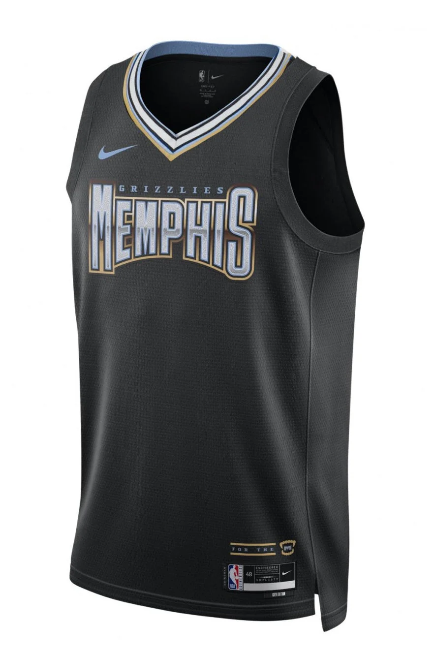 Comfortable Nike Men's NBA Memphis Grizzlies City Jersey Swingman 2022-23 Minimalist