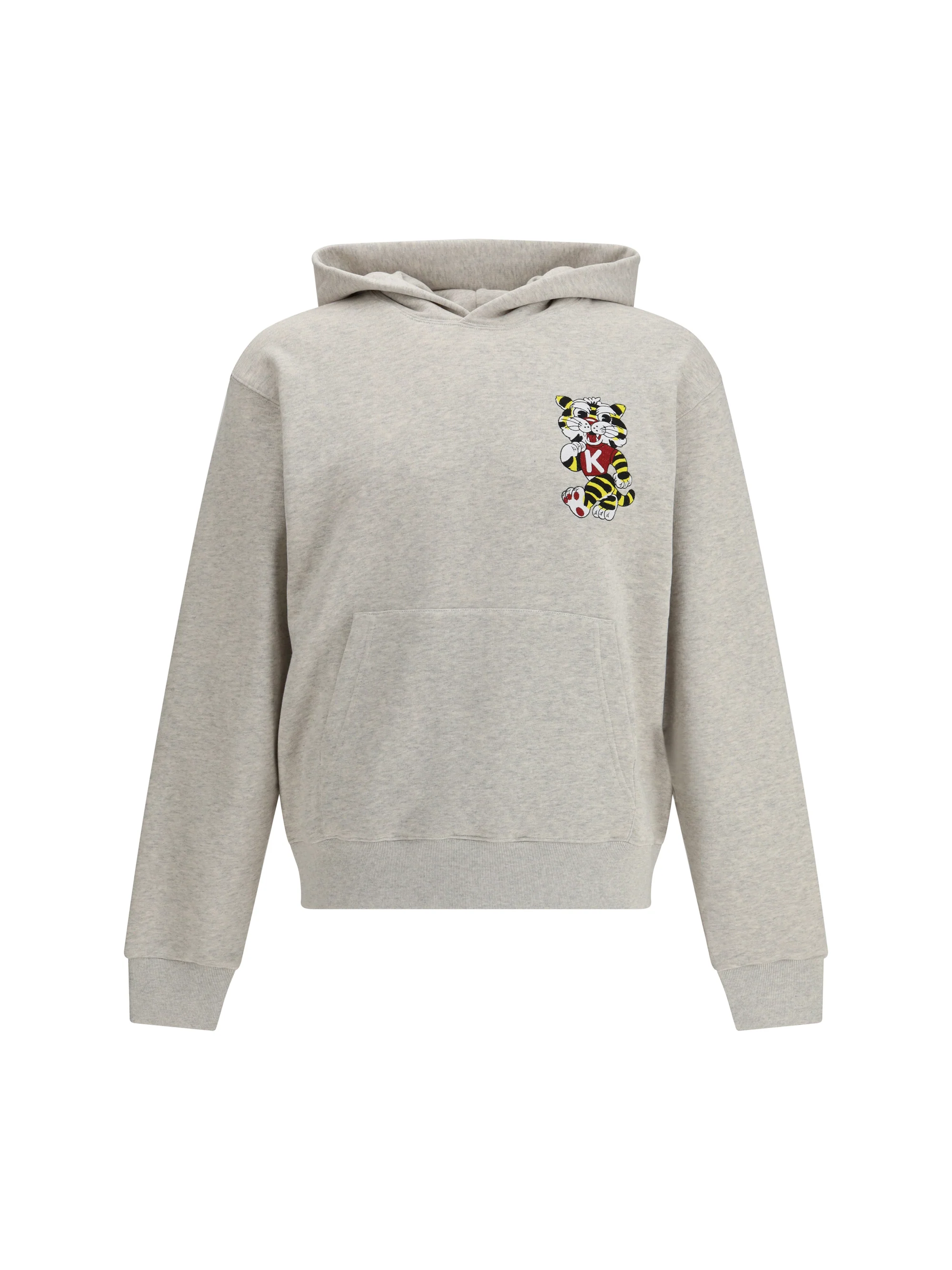 Optimized Hoodie Wild Tiger Pale Grey Elite