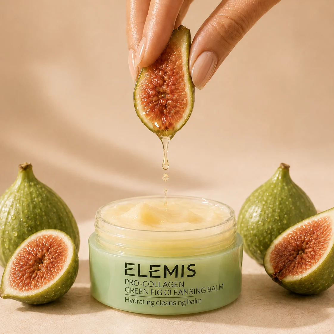 Easy-to-Use ELEMIS Pro-Collagen Green Fig Cleansing Balm Classic