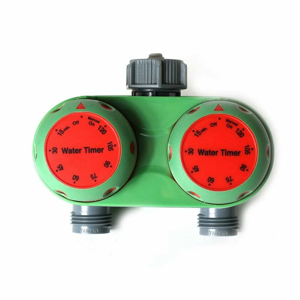 Professional Dual Mechanical Water Timer for Water Hose Trendy