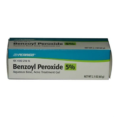 User-Friendly Perrigo Benzoyl Peroxide 5 Percent Acne Treatment Gel 2.1 Oz Genuine