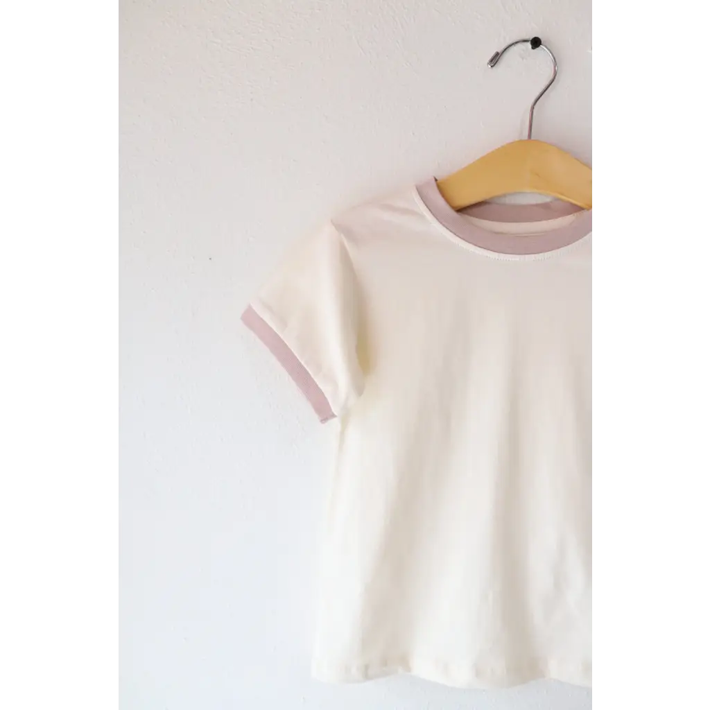 Original Design The Everyday Ringer Tee in Fawn Pure